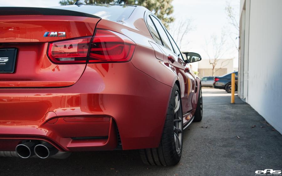 Детали экстерьера BMW M3 Sedan Sakhir Orange by EAS 2017 года  (фото 13 из 25)